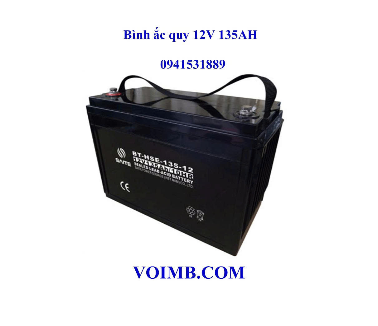 Bình ắc quy 12V 135AH